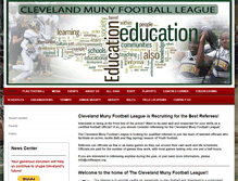 Tablet Screenshot of cmfleague.org
